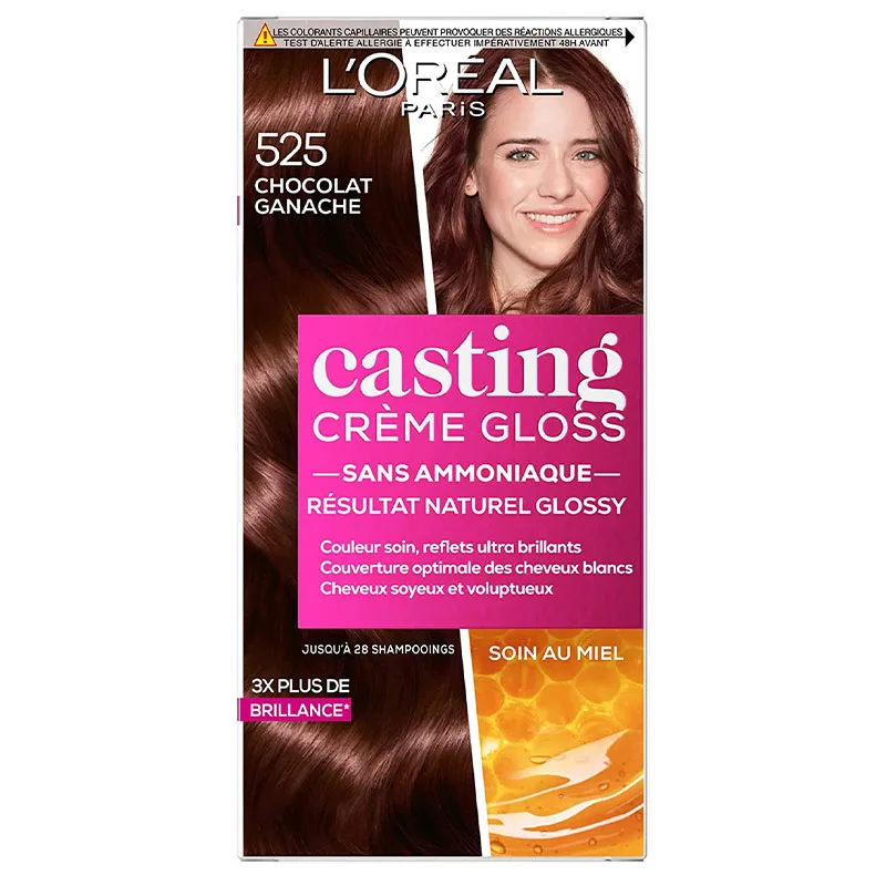 Coloration Casting L'OREAL PARIS - Crème Gloss Choco Ganache 525