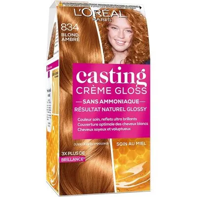 Coloration L'OREAL Casting Crème Gloss - Blond Ambré 834