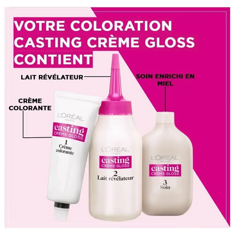 Crème Gloss Casting L'OREAL PARIS Coloration 4.15 Marron glacé