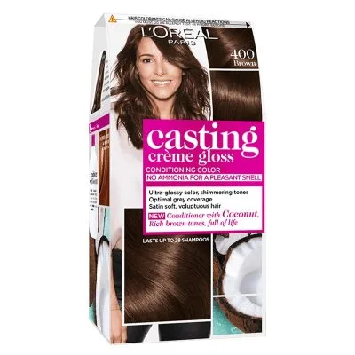 L'Oréal Casting Crème Gloss Coloration Châtain Craquant 400