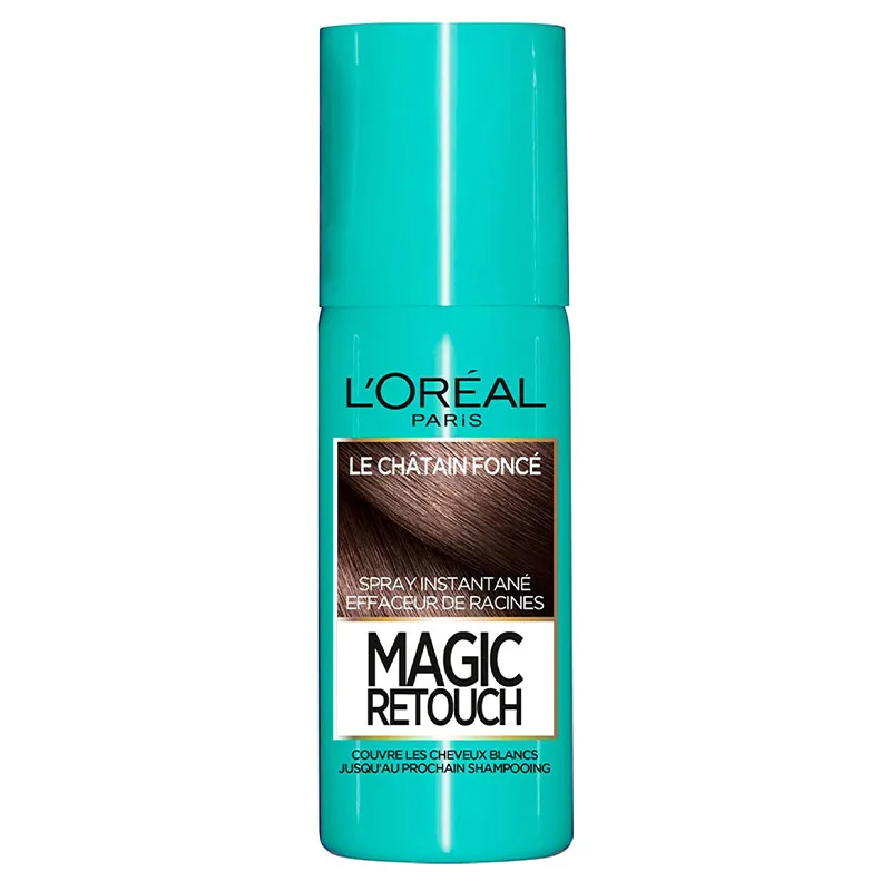 Spray correcteur capillaire Magic Retouch Châtain Foncé L'OREAL PARIS - 75 ml