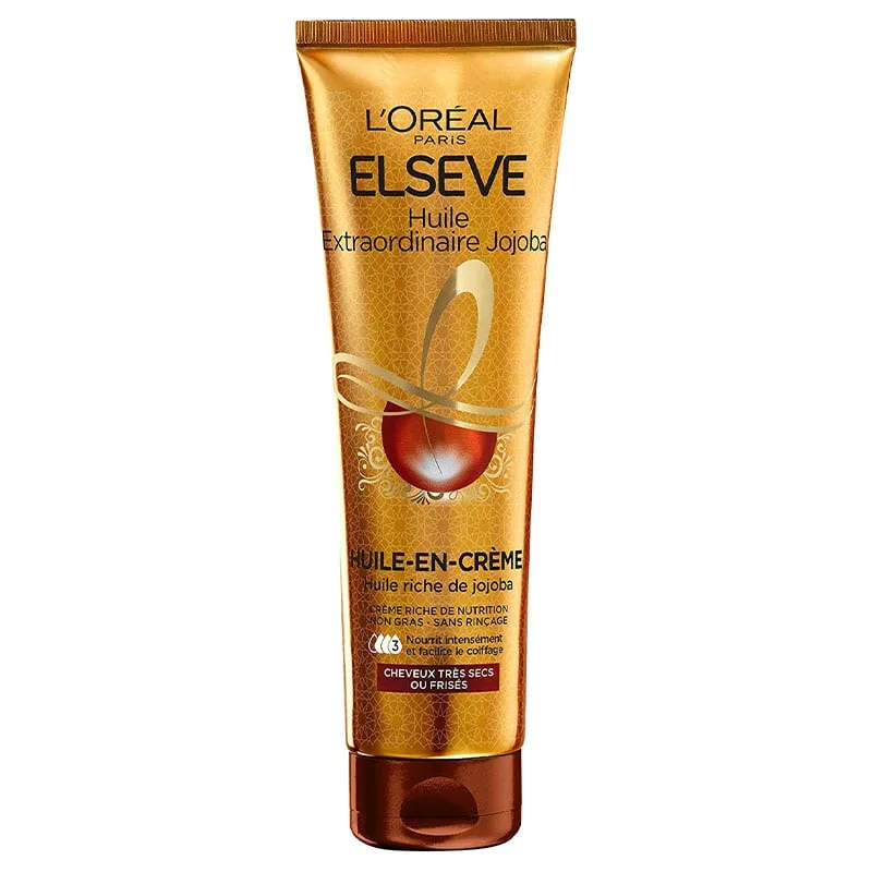 Huile-en-crème de L'Oréal Paris Elsève - Nutrition cheveux très secs et frisés 150 ml