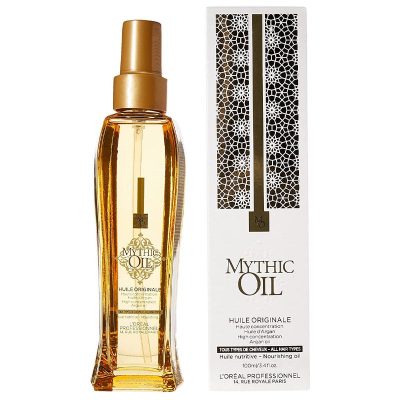 Huile d'Argan Mythic Oil L'Oréal - 100 ml - Nourrit et sublime tous les types de cheveux