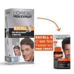 L'Oréal Men Expert Excell 5 Gel-Crème Recolorant pour Homme Mélicolor One Twist Châtain Clair (05)