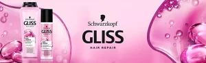Schwarzkopf Gliss : Lait démêlant express brillance et soie liquide