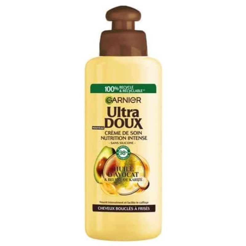 Ultra Doux de Garnier : Crème de soin à l'huile d'avocat et beurre de karité