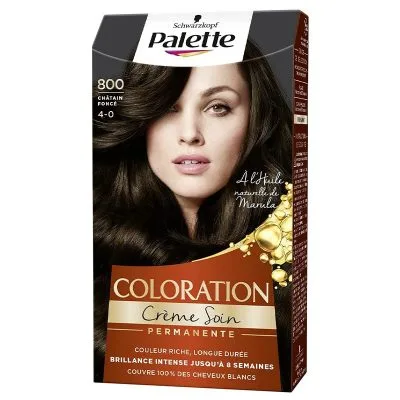 Coloration Cheveux Schwarzkopf Palette Chatain 800
