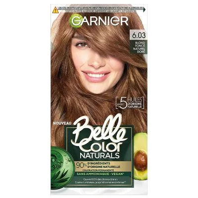 Coloration Garnier Belle Color Blond Foncé Naturel Doré (6.03)