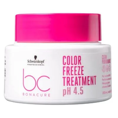 Masque 200ml PH 4.5 Color Freeze BC Bonacure - Soins intenses pour cheveux colorés Schwarzkopf Professional