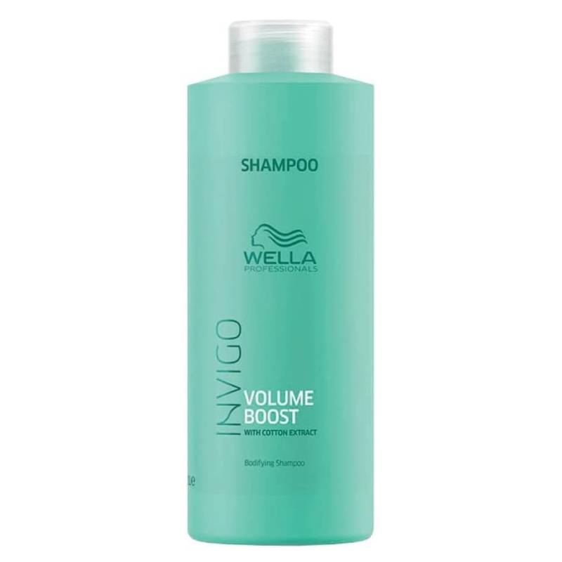 Shampoing épaississant Wella Professionals Volume Boost - Volume instantané et vitalité légère (1L)