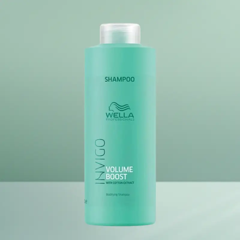 Shampoing épaississant Wella Professionals Volume Boost - Volume instantané et vitalité légère (1L)
