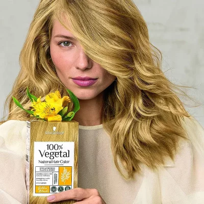 Coloration Poudre Blond Doré 100% Végétale - Schwarzkopf Vegan