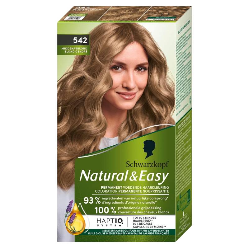 Schwarzkopf Natural & Easy - Blond Cendré 542