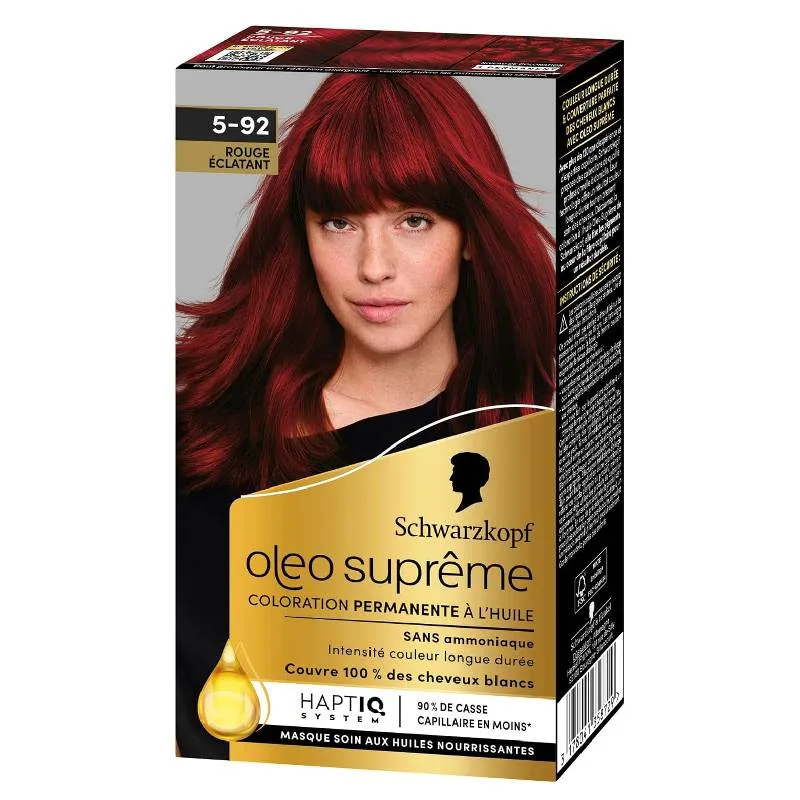 Schwarzkopf Oleo Suprême - teinte Rouge Éclatant 5-92
