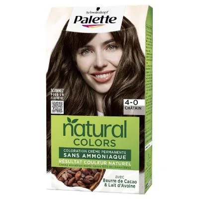 Schwarzkopf Palette Natural Colors - Châtain 4.0