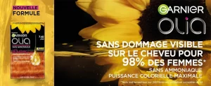 Garnier Olia Vivids - Cuivré Intense 7.40 - Coloration Permanente Sans Ammoniaque aux Huiles Naturelles de Fleurs