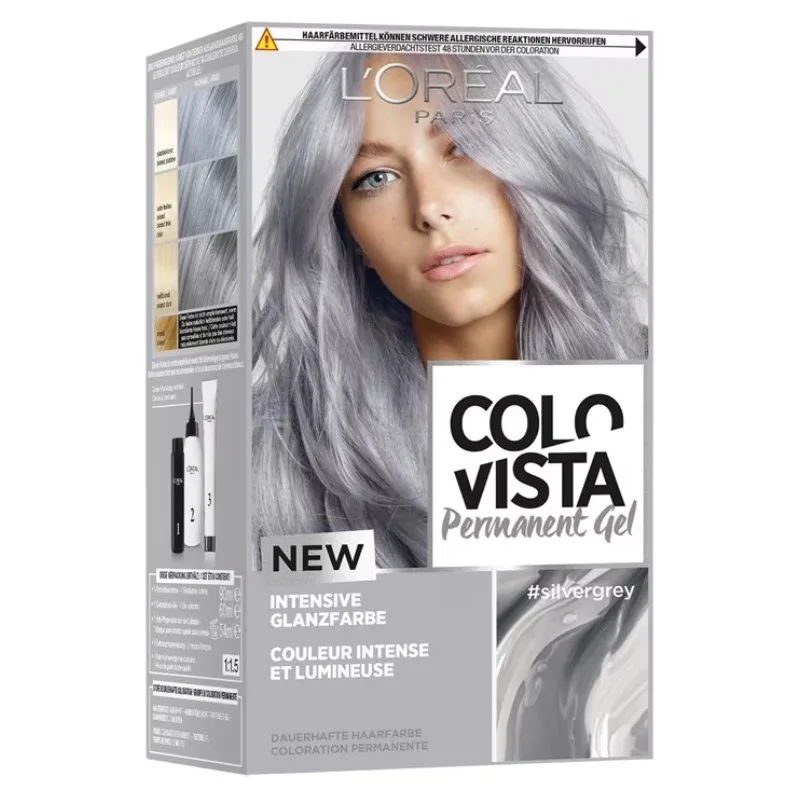 L'Oréal Paris Colovista Gel Permanent - Gris Argenté Brillant
