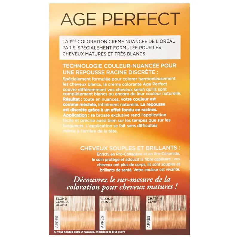 L’Oréal Paris Excellence Age Perfect - Blond Foncé 7