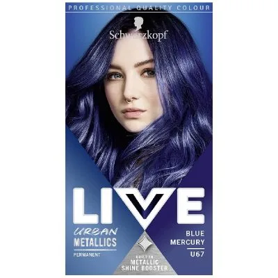 Schwarzkopf Live Urban Metallics - Bleu Mercure U67