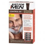 Just For Men Control GX Shampoing Barbe, Réduit Poils Blancs, Résultats Naturels, 118 ml