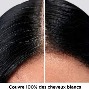 Revlon ColorStay Coloration Permanente, N°4 Châtain Foncé, Couvre 100% des Cheveux Blancs