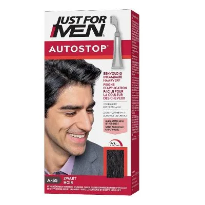 Just For Men Teinture Cheveux Noirs - Camoufle les Cheveux Blancs - A55