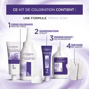 L’Oréal Paris - Excellence Cool Crème 6.11 - Coloration Permanente