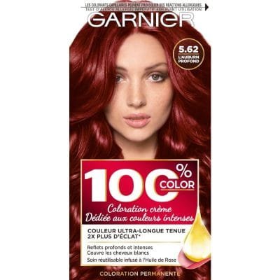 Garnier Auburn 5.62 - Coloration Permanente - 100% Couleur Intense