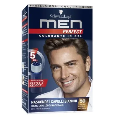 Schwarzkopf Men Perfect Châtain Clair 50 - La coloration naturelle pour homme