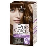 Schwarzkopf Pro Color - Caramel Carmin 6.68 - Coloration Permanente - Couleur Intense et Vibrante
