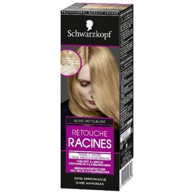 Schwarzkopf - Retouche Racines - Blond - Tenue 7 Jours - Coloration Temporaire - Couverture des Cheveux Blancs - Sans Ammoniaque