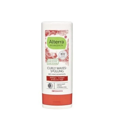 Alterra Natural Cosmetics Curly Waves Après-Shampoing - Huile de Macadamia Bio 200 ml