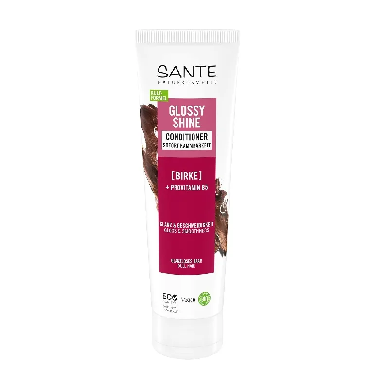 SANTE Naturkosmetik Après-Shampoing Brillant – Soin Végétal pour des Cheveux Éclatants – 150 ml