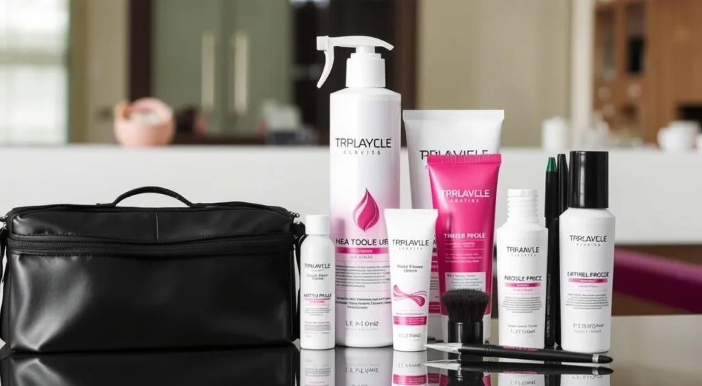 Kit de coloration professionnelle à domicile comprenant les outils et produits nécessaires Kit de coloration professionnelle à domicile comprenant les outils et produits nécessaires