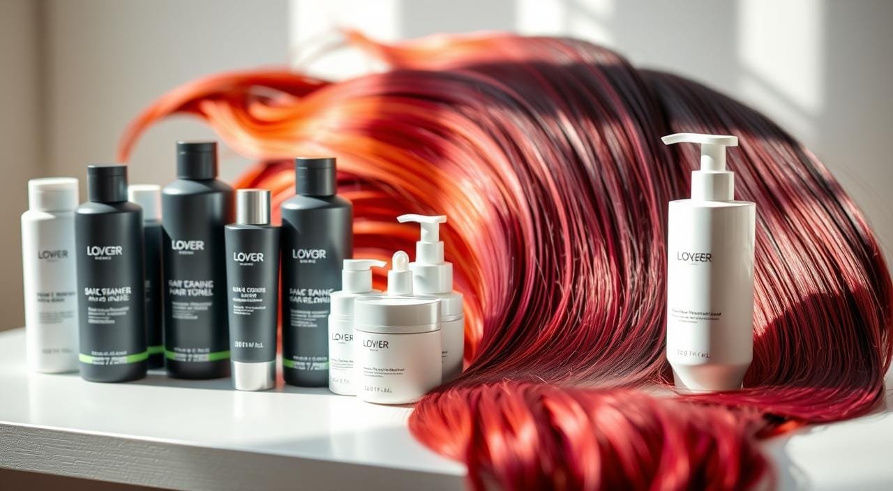 Routine capillaire pour cheveux colorés