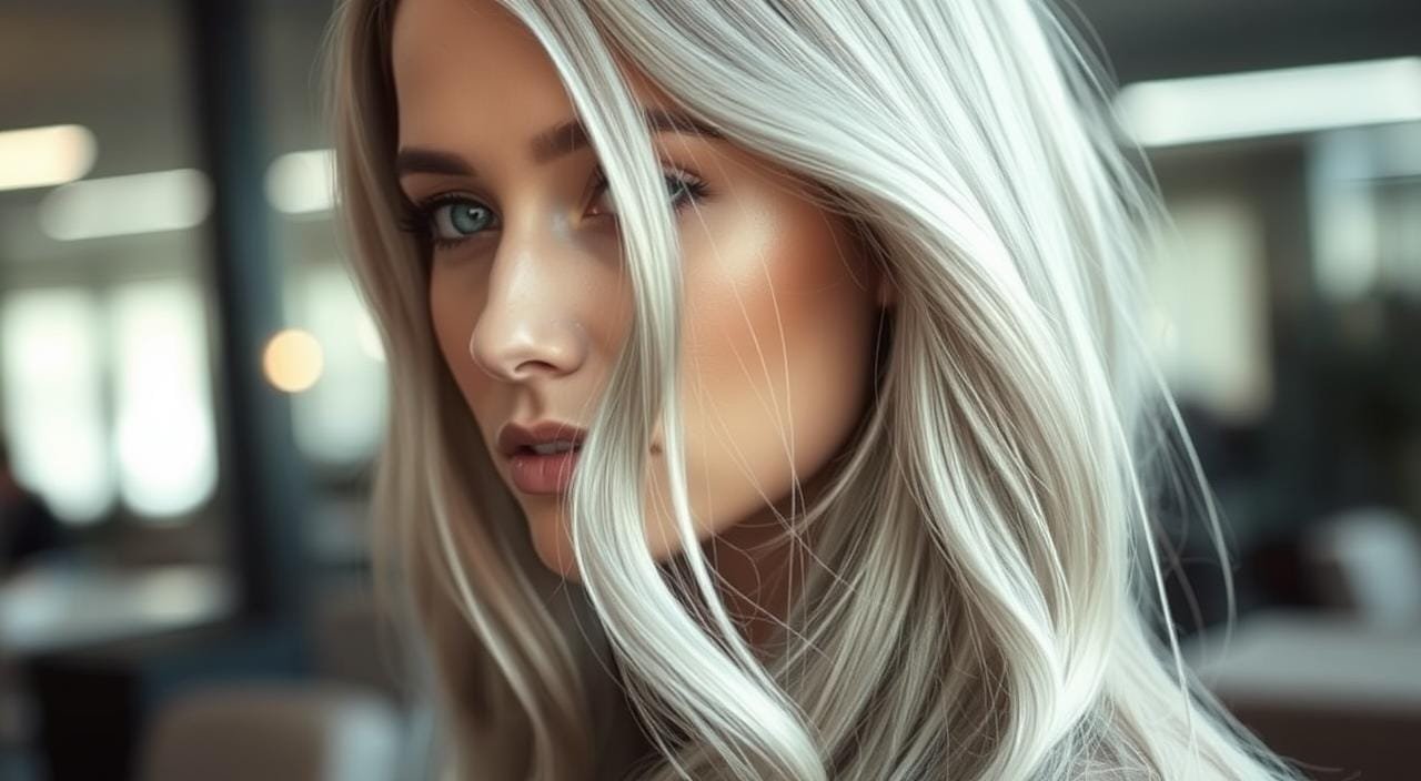 coloration argentée