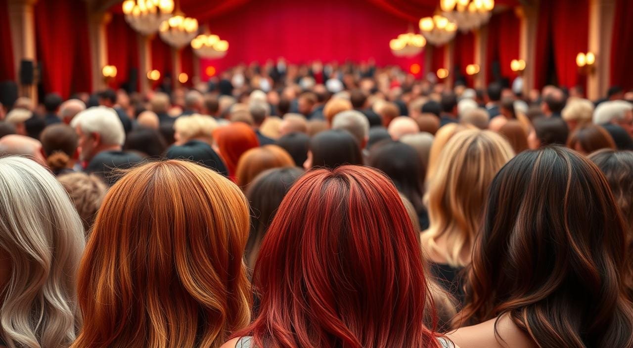 Les couleurs de cheveux stars des tapis rouges
