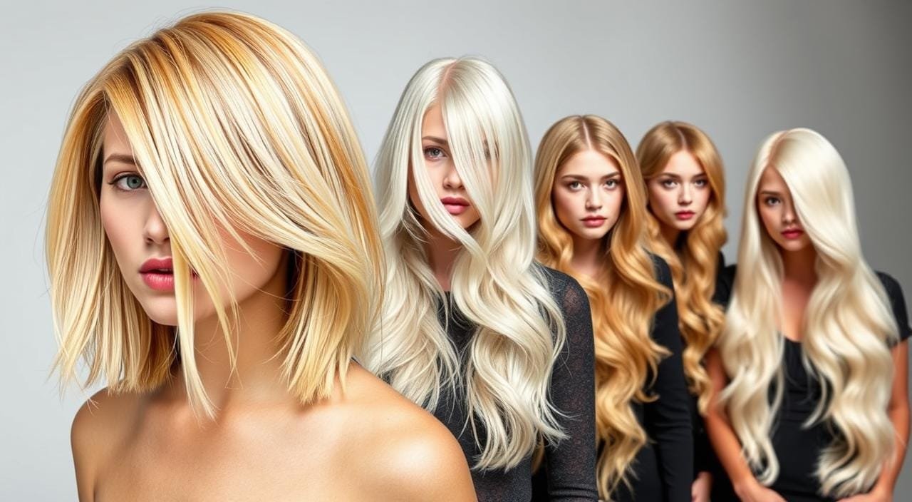 7 inspirations coiffure pour cheveux décolorés