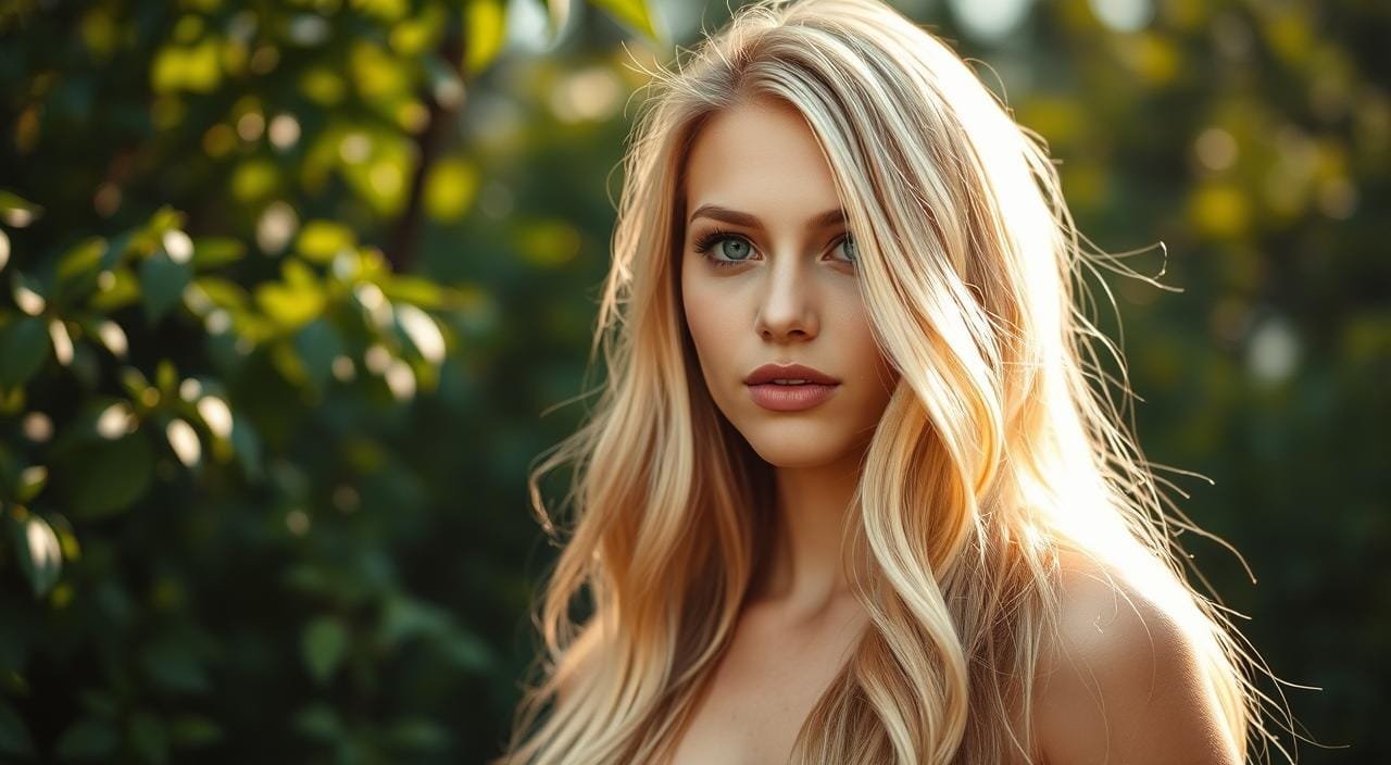 nuance parfaite de blond