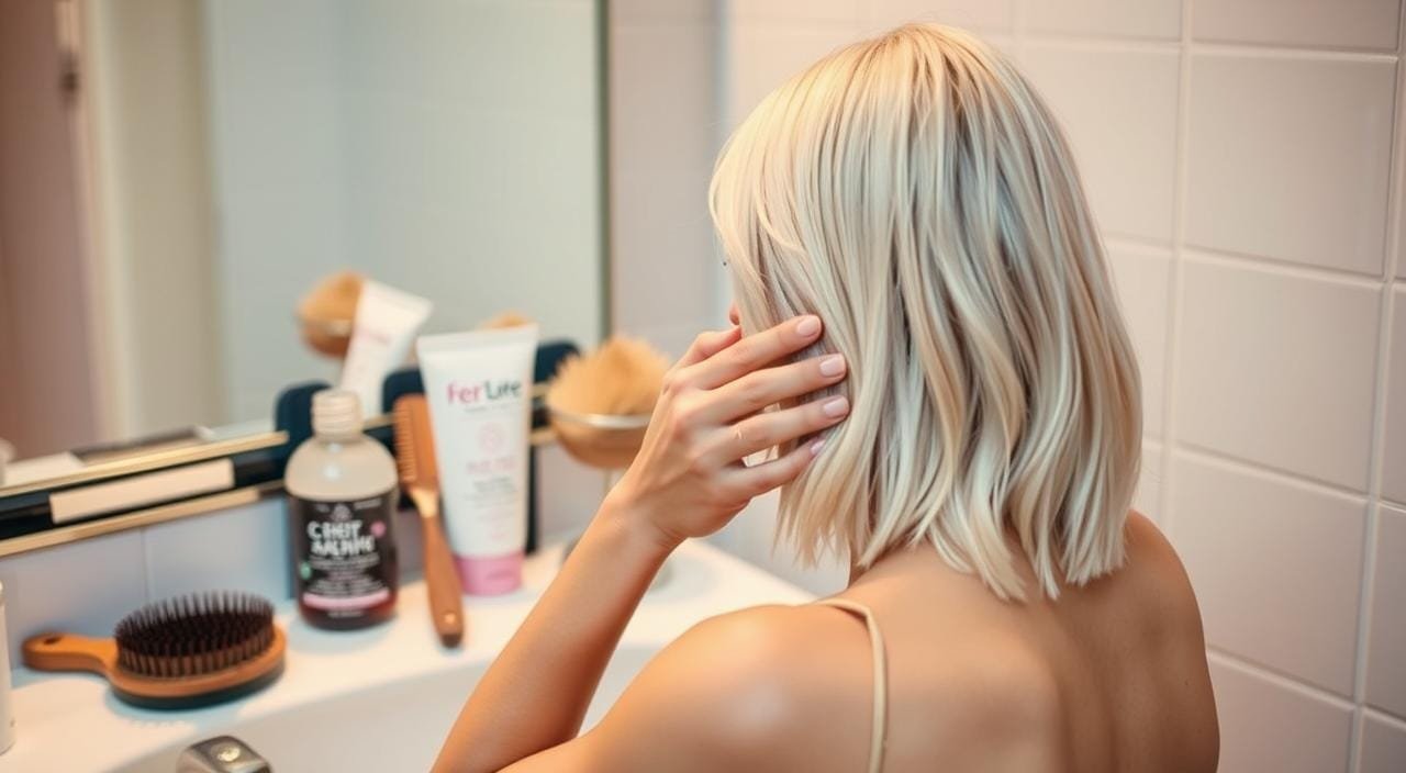 une décoloration maison