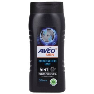 Aveo Gel Douche 5 en 1 Crushed Ice Men - Fraîcheur et vitalité tout-en-un