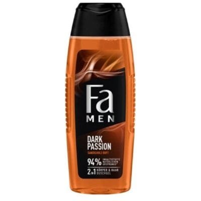 Fa Men Shampoing Douche Dark Passion - Nettoyage et fraîcheur intense