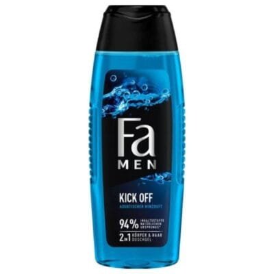 Fa Men Shampooing Douche 3 en 1 pour Homme - Fraîcheur intense et énergie retrouvée