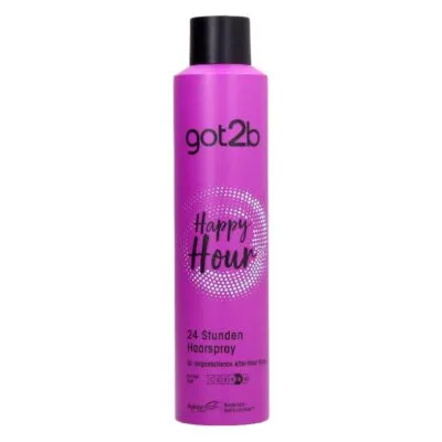 Schwarzkopf Got2b Laque pour les Cheveux 24H Happy Hour - Tenue longue durée et brillance éclatante