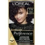 L'Oréal Paris Préférence 312 Châtain Foncé Froid Intense - Coloration Permanente aux Reflets Froids