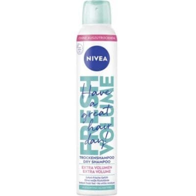 Nivea Fresh Volume Shampooing Sec Tout Type de Cheveux - Fraîcheur et Volume instantanés
