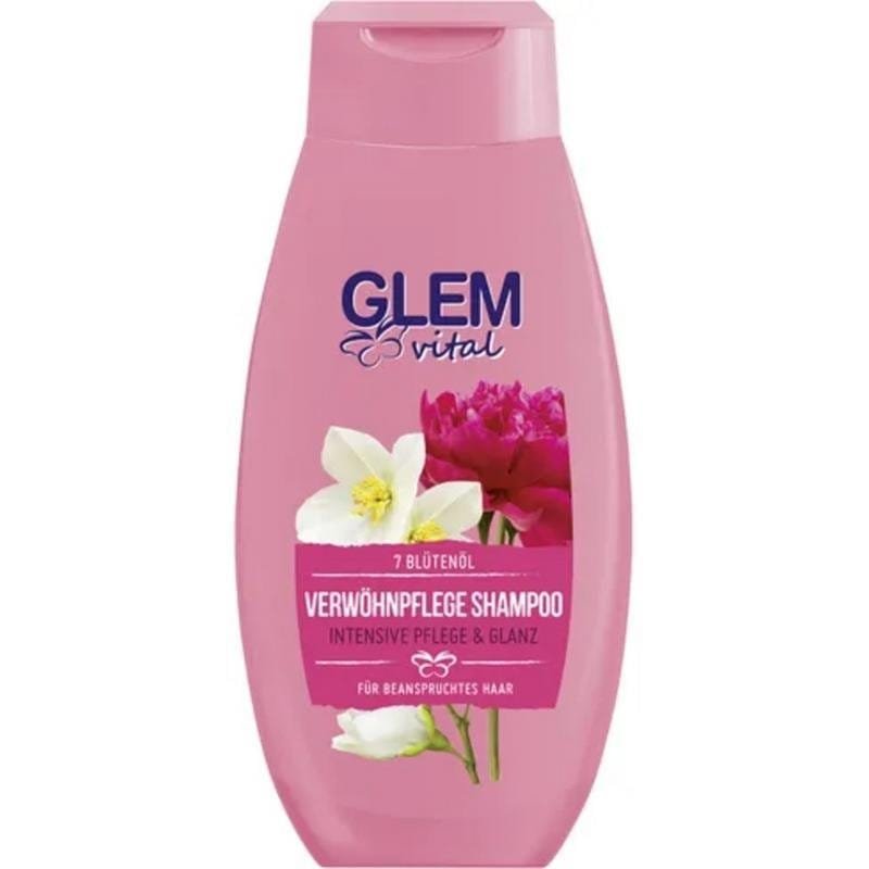 Schwarzkopf Gliss 7 Huiles Florales - Shampooing Réparateur et Nourrissant