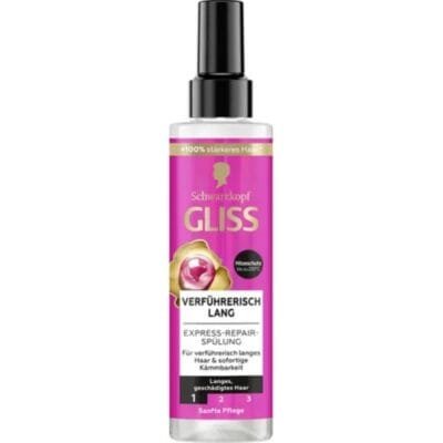 Schwarzkopf Gliss Après-Shampooing Express Repair Supreme Length - Réparation express pour des cheveux longs en profondeur.