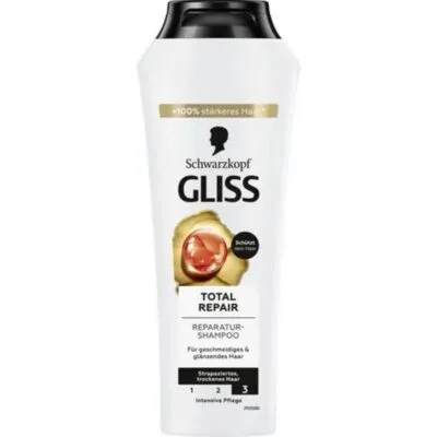 Schwarzkopf Gliss Total Repair Shampooing - Réparation totale des cheveux