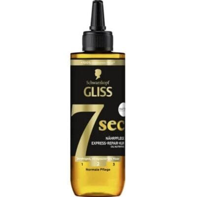 Schwarzkopf Gliss Ultimate Huile Précieuse - Soin Réparation Express 7 - Réparation instantanée pour des cheveux sublimés